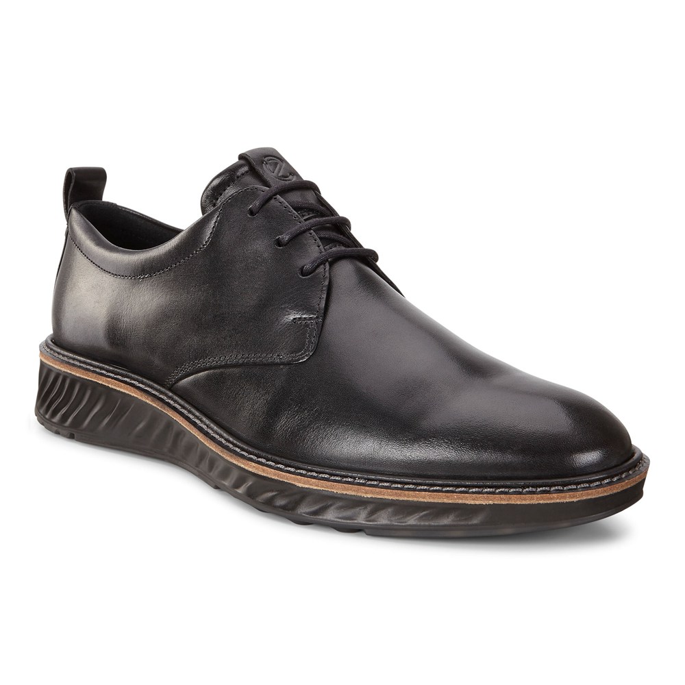 Zapatos De Vestir Hombre - ECCO St.1 Hybrid - Negros - GEL273058